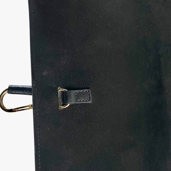 ZAC POSEN - Belay Saddle Crossbody Bag in Black Smooth leather - Picture 9 of 13